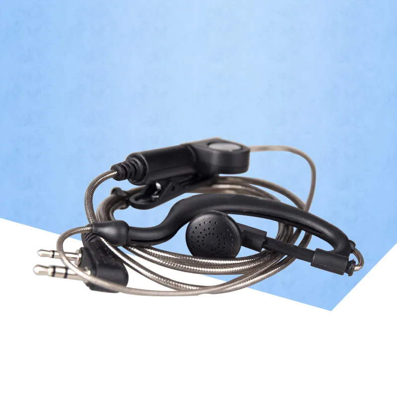 KSUN Walkie Talkie гарнитура B16 двухстороннее радио универсальное K головное ухо кабель для наушников высококлассные толстые линии