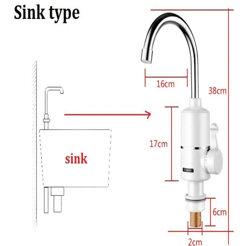 Электрический кухонный водонагреватель кран мгновенная горячая вода кран нагреватель холодный нагрев кран Tankless мгновенный водопроводный