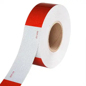 

Dragonpad Car Reflective Tape DOT-C2 Trailer Safety Strip Sticker 2"x150' 1 Roll Car Stickers