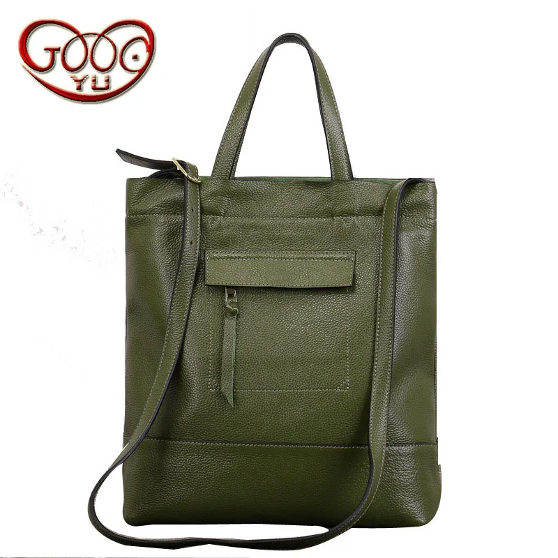 

Ms. Europe and the first layer of leather handbag Tote bag Ms. square large-capacity and fashionable shoulder bag female bag