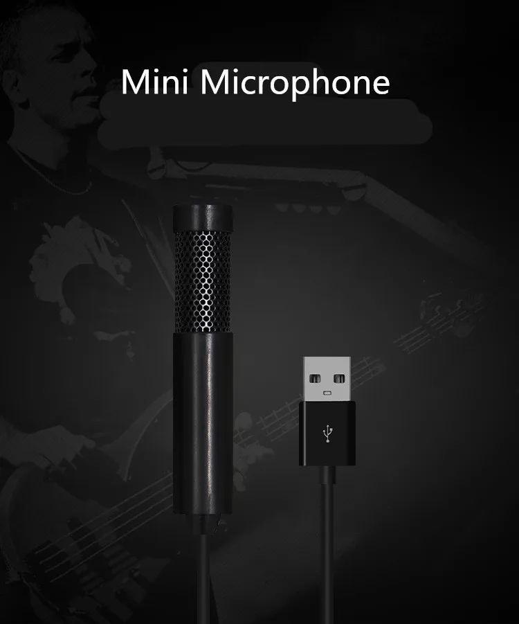 Конденсаторный микрофон для компьютера USB 2 0|Микрофоны| |