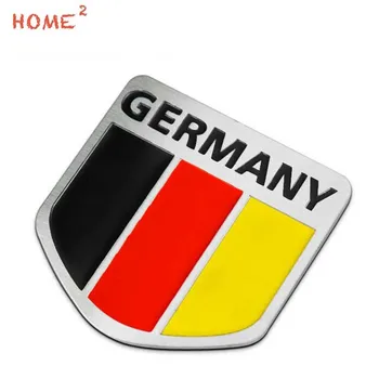 

Metal Car Sticker for Audi Abarth Subaru Chevrolet Harley Mazda Jaguar Jeep Ford Hyundai KIA Opel German Flag Body Emblem Badge