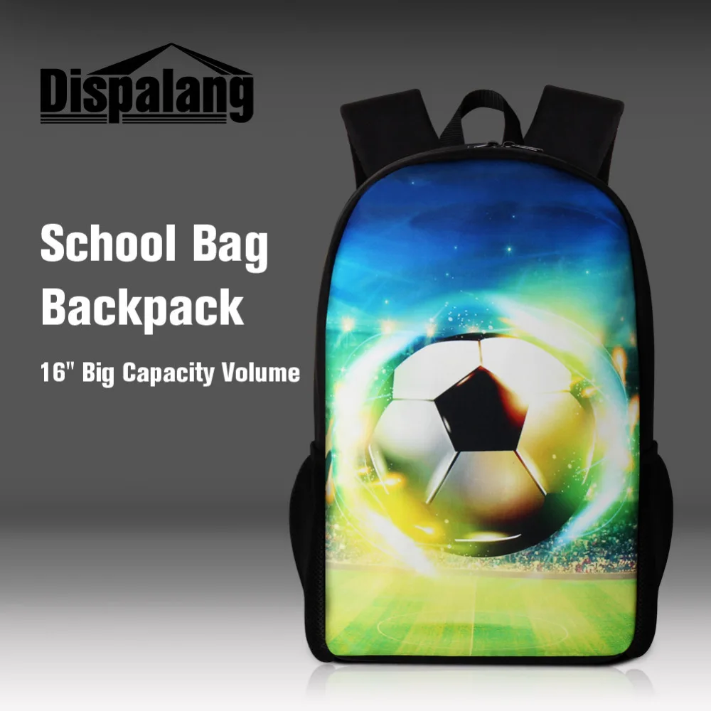 A Horse In Hole Backpack Boy Girl Schoolbag Shoulder Satchel Bookbags School Bag 