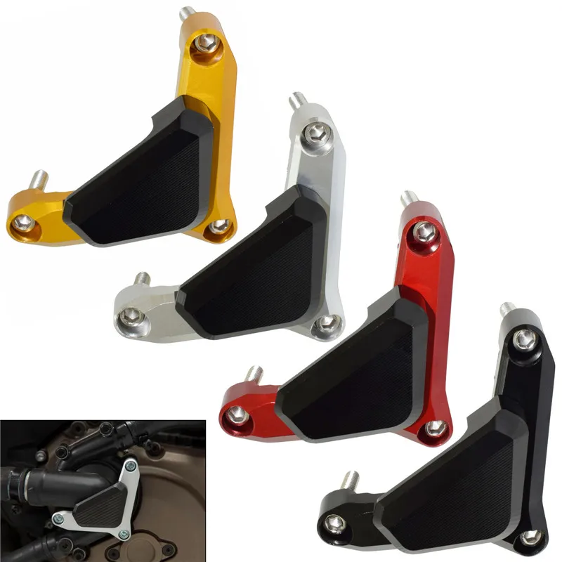 

waase Motorcycle Left Side Water Pump Cover Guard Protector For Ducati Multistrada 950 1260 1260S 2017 2018 2019