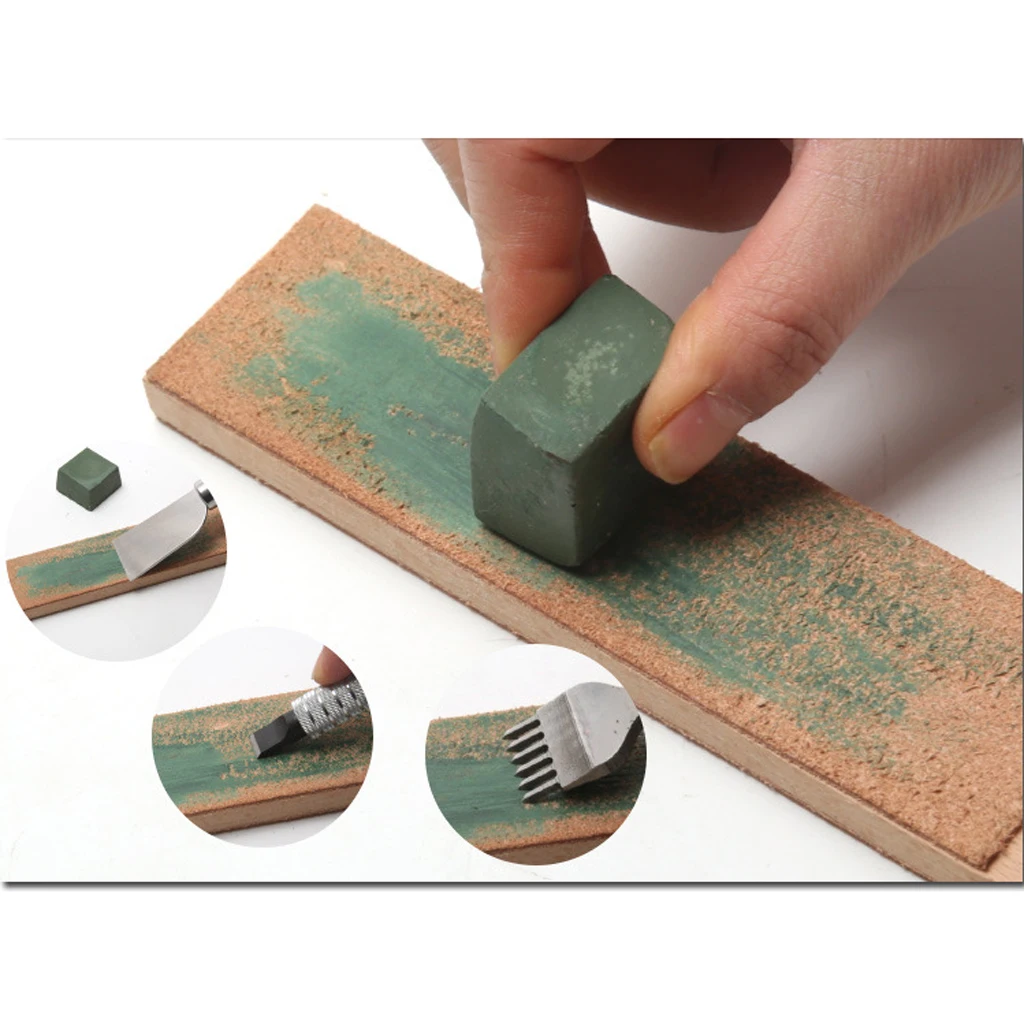 Green Alumina Rouge Abrasive Polishing Paste Buffing Compound Metal Grinding 