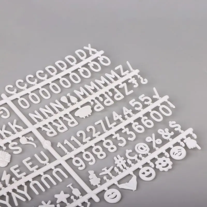 Персонажи для доски с буквами из фетра 360 шт. цифры для доски со сменными буквами