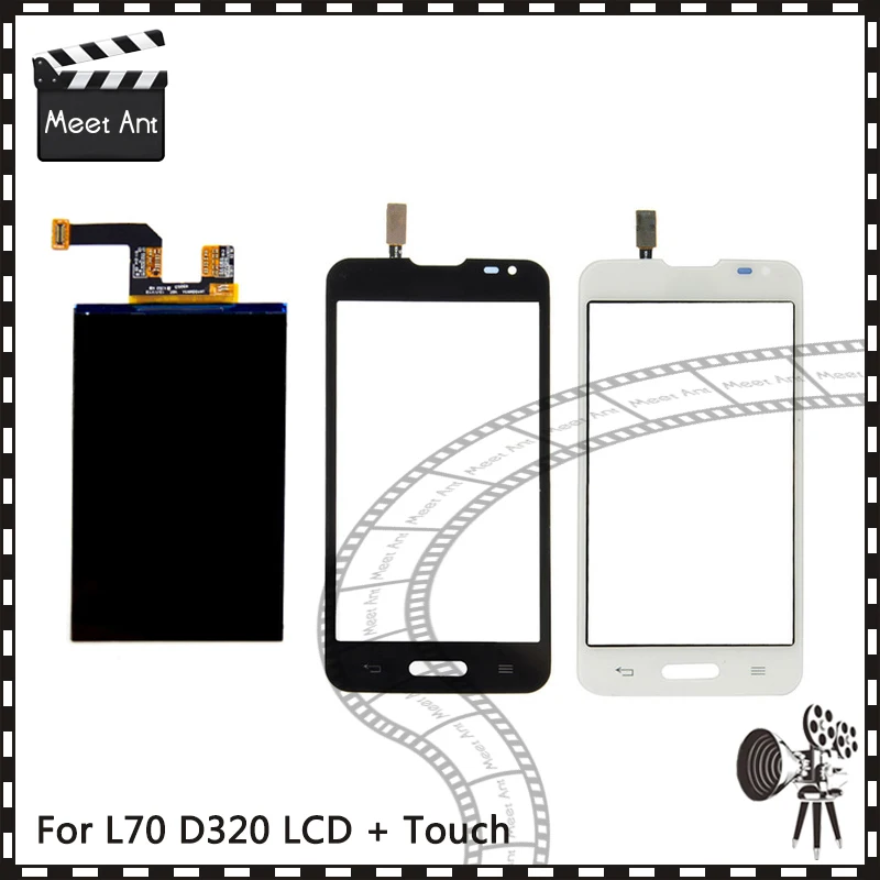 

New High Quality 4.5'' For LG Optimus L70 D320 Lcd Display With Touch Screen Digitizer Sensor