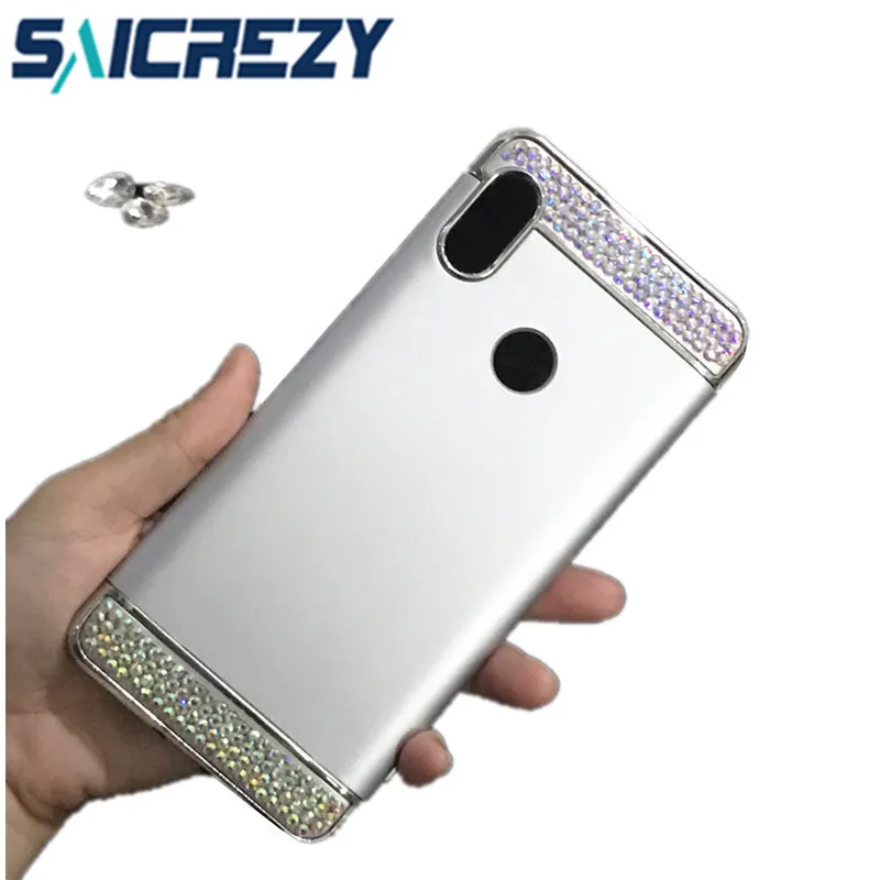 Твердый блестящий чехол с кристаллами для Huawei P20 Lite mate 20 10 Pro Y5 prime Y7 2018 8X honor 9 lite 7X 7A P