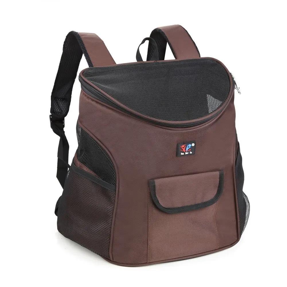 Dog Cat Pet Soft sided Pet Carrier Mesh Pup Pack Travel Cat Litter