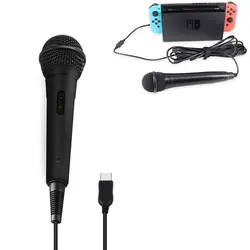 Nintend переключатель универсальный USB 3 м проводной микрофон Майк микрофон для Nintendos переключатель PS4 wii ПК с анти-помех магнитные Петля