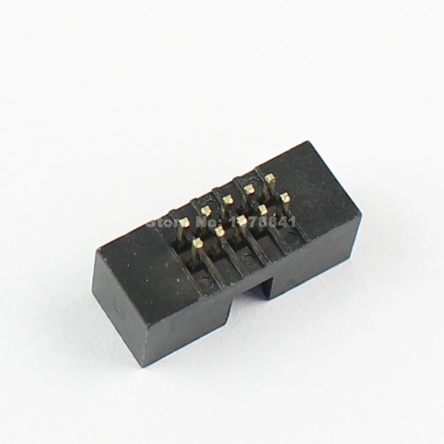 200 шт./лот 1 27 мм 2x5 контактов 10 DIP Штекерный кожух PCB Box Header IDC коннектор|Соединители|