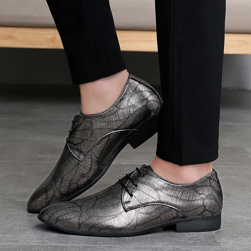 designer blue camouflage leather men shoes luxury brand snake skin wedding dress male footwear fashion man oxford shoes for men (49)