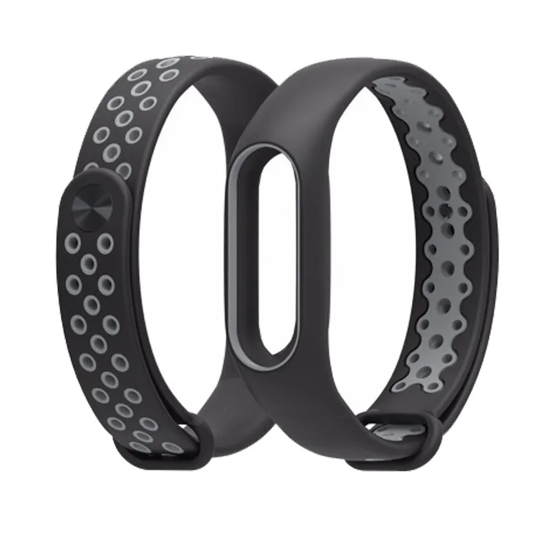 Mi Band 2 ремешок на запястье Correa band2 спортивные силиконовые аксессуары Смарт часы