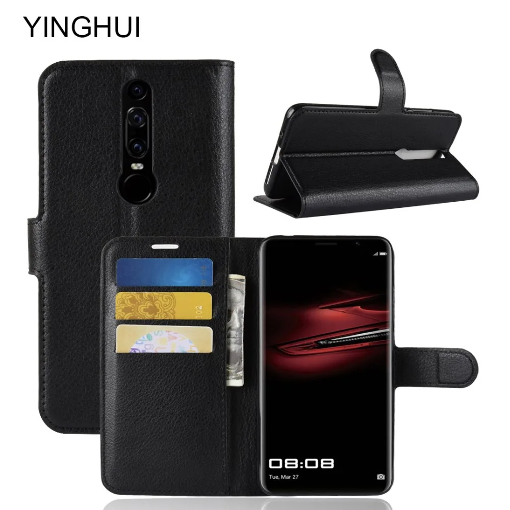 

YINGHUI Phone Case For Huawei Mate RS 6.0" Cases Magnetic Wallet PU Leather Flip Cover Bag Skin For Huawei Mate RS Case Fundas