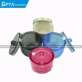 

3PCs Plastic Dental Burs Cleaning Box Disinfection Autoclave Box