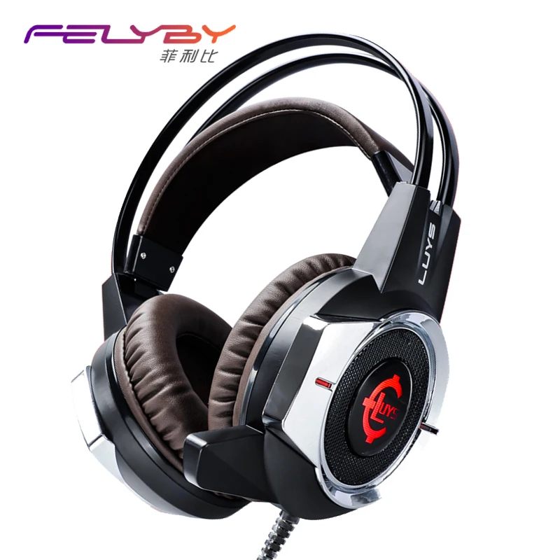 

FELYBY gorgeous listed gaming headset GS912 computer headphone stereo deep bass cold glow professional gaming players