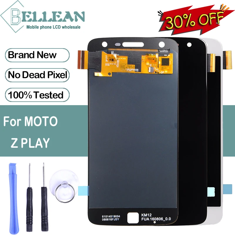 

Dinamico Promotion For Motorola XT1635 LCD For Moto Z Play LCD With Touch Screen Digitizer Assembly Free Shipping With Tools