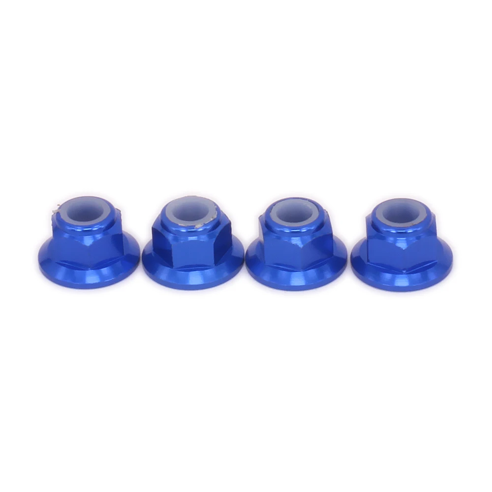 

4PCS Alloy Wheel Lock Nut 4mm M4 For Rc Hobby Model Car 1-12 Wltoys 12428 12423 Monster Truck Short Course 0119 Nut Hopup Parts
