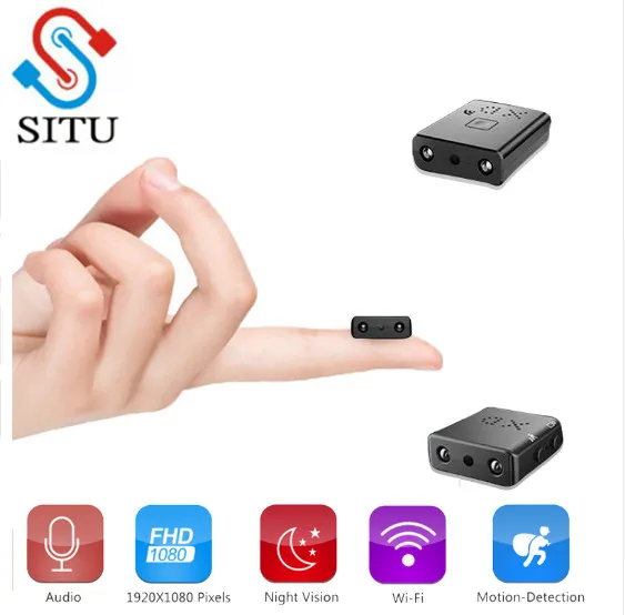 

XD Wifi Mini Camera HD 1080P Home Security IR Night Vision Wireless Video Camera Motion Detection Portable Micro Camera