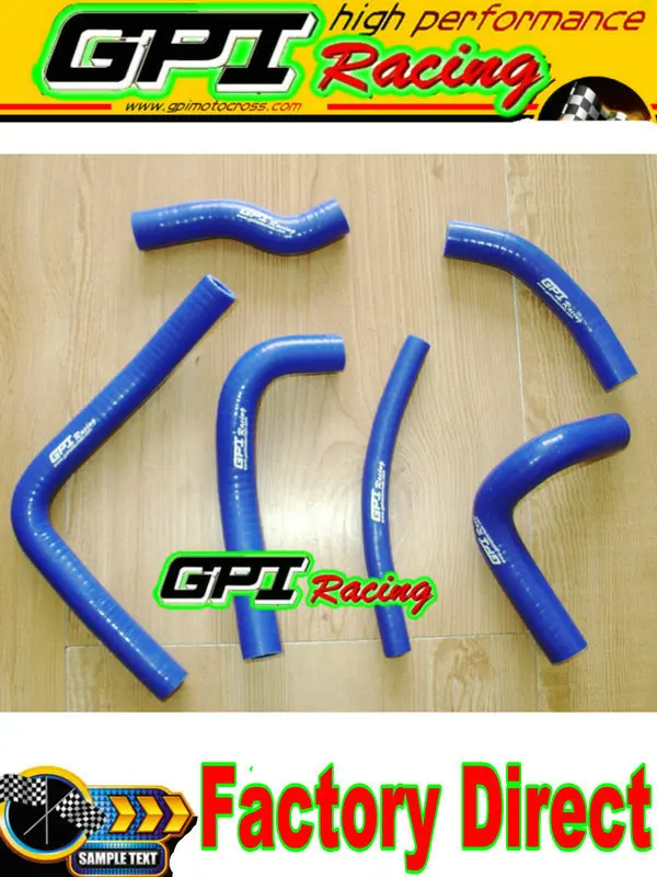 Силиконовый шланг радиатора GPI для Honda CR250 CR250R CR 250R 250 2 тактный 2000 2001 00 01 синий|cr