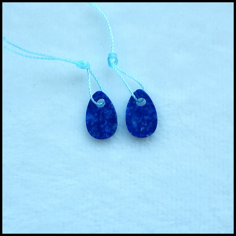 

Nugget fashion women earring jewelry,sempercious stone,Lapis Lazuli fashion woman Earring 14x9x2mm,0.8g