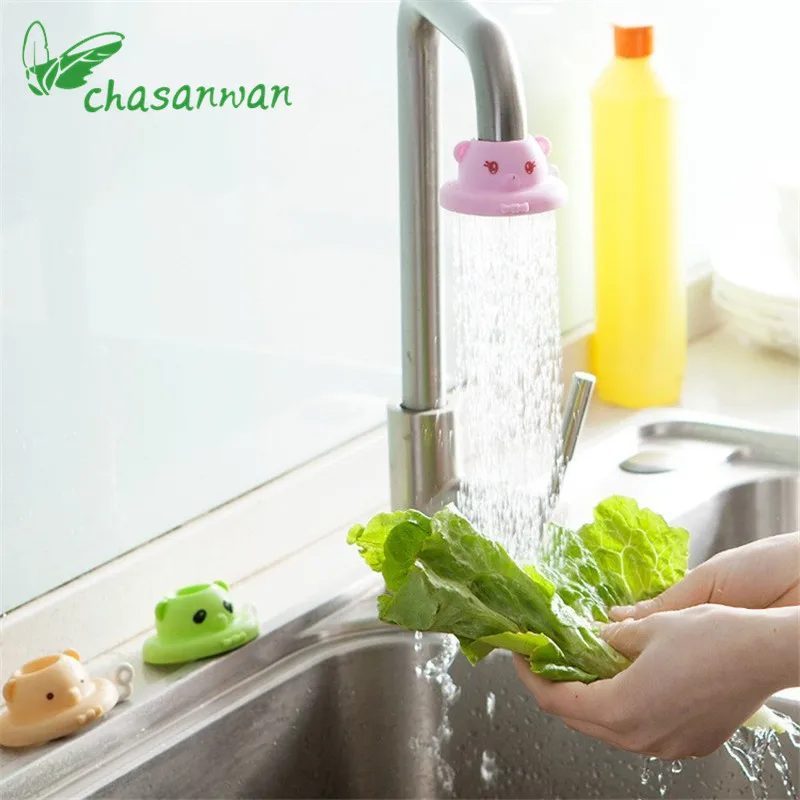 

Kitchen Accessories Cleaning Fruit Vegetable Tools Adjustable Splash-proof Water-saving Shower Kitchen Gadgets Kitchen Tools.Q