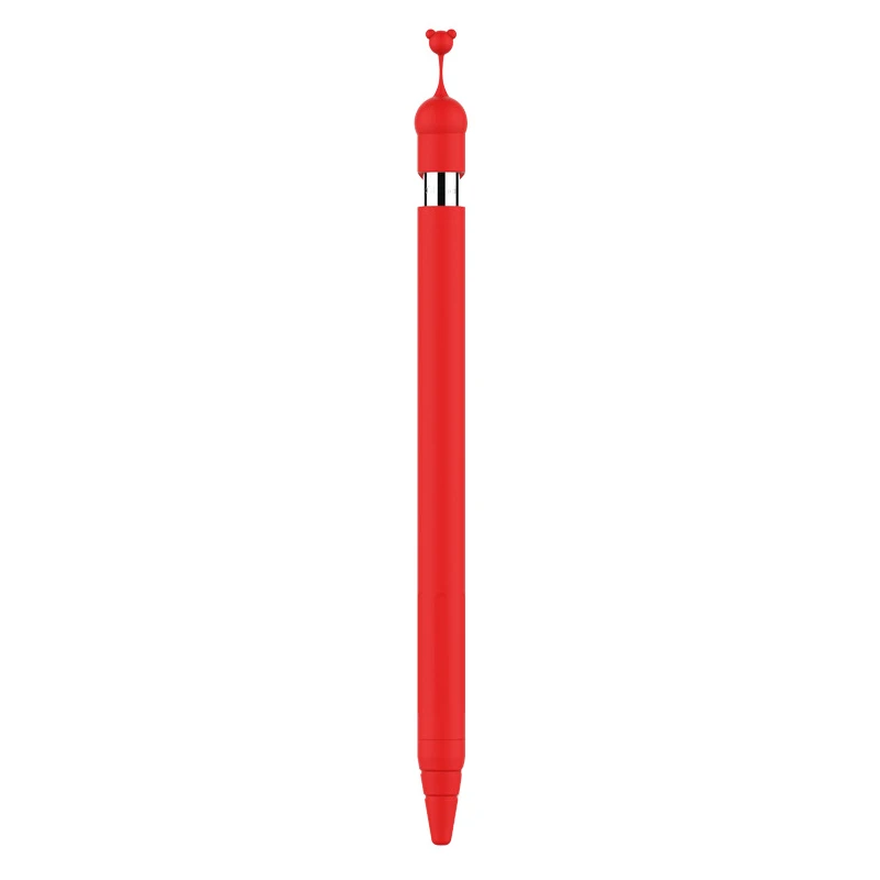 Мягкий силиконовый чехол для Apple Pencil 2-го поколения, чехол для iPad Pencil 2, крышка с наконечником, держатель для планшета, стилус, чехол