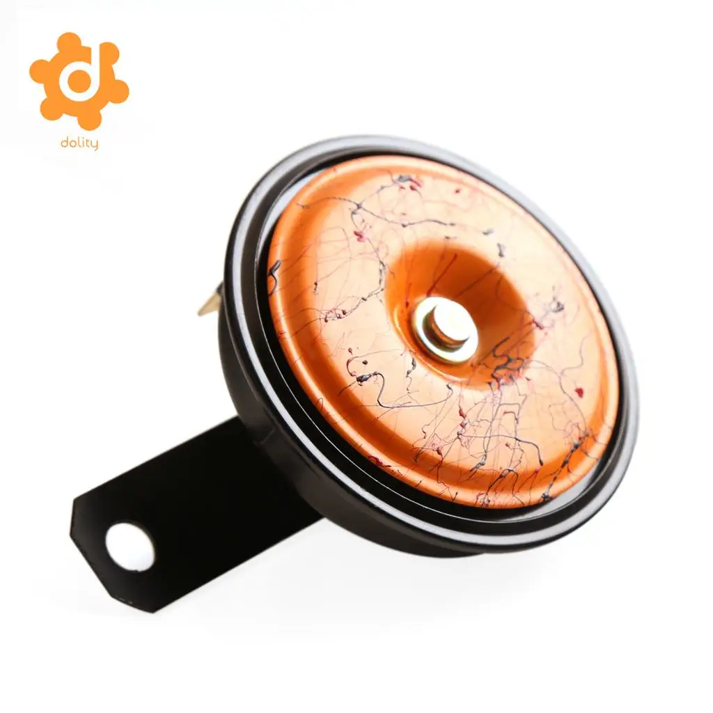 dolity Car Motorcycle DC12V 118dB Dual Tone Loud Electric Air Horn Trumpet