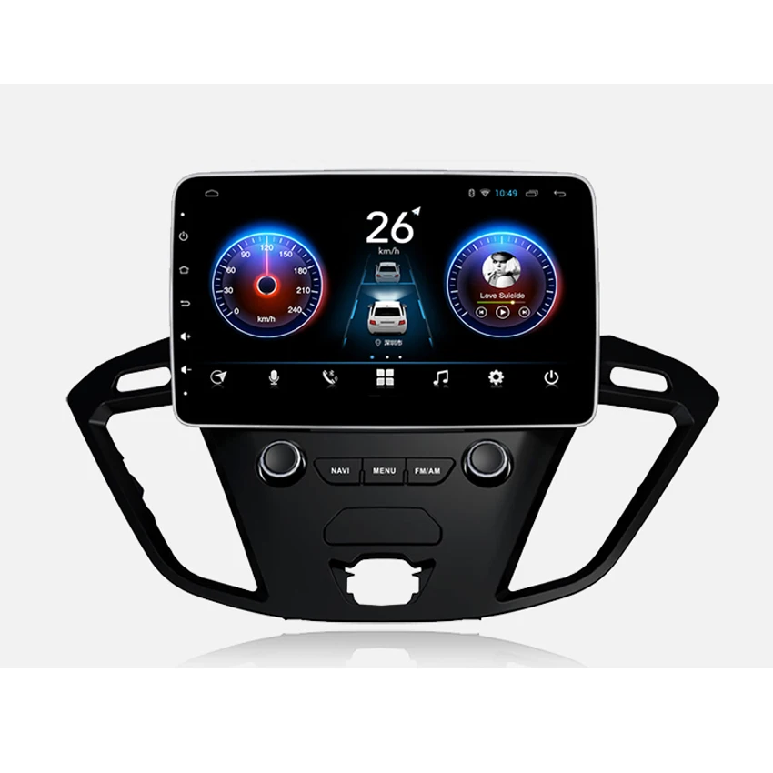 Excellent YESSUN For Ford Transit 2017~2018 Car Navigation GPS Android Audio Video HD Touch Screen Stereo Multimedia Player No CD DVD 3