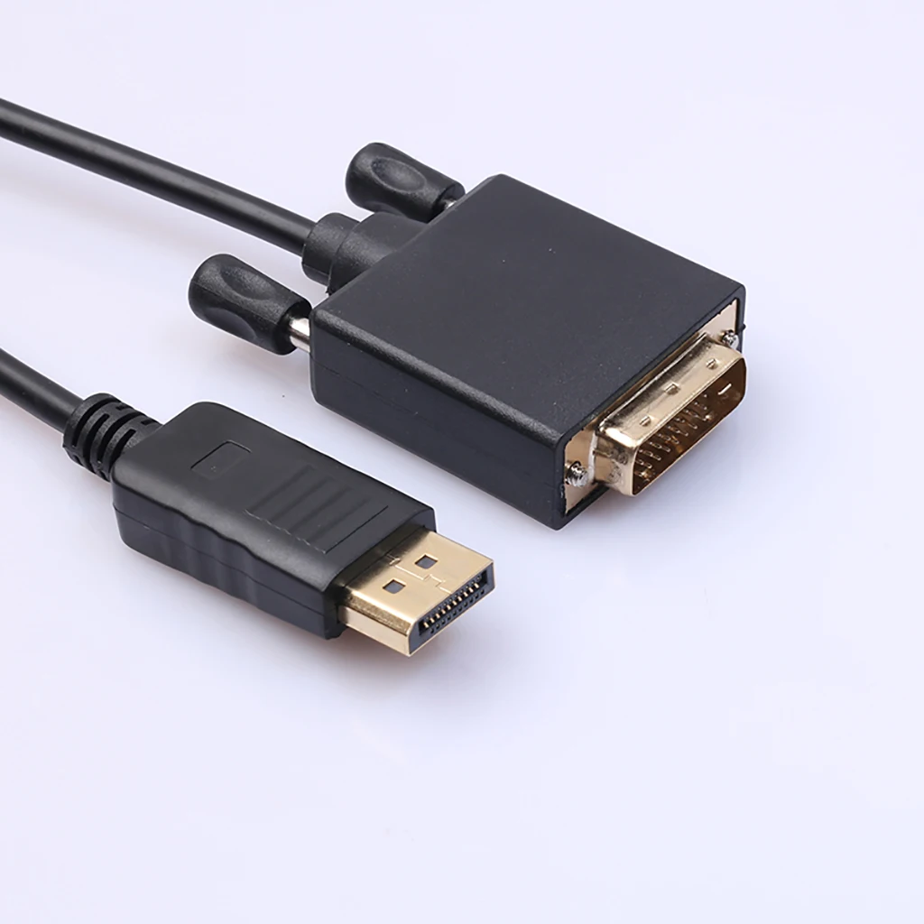 DP дви кабель папа-папа DisplayPort к DVI-D 24+ 1 кабель адаптера для 1080P полный с позолоченным для DisplayPort настольного компьютера
