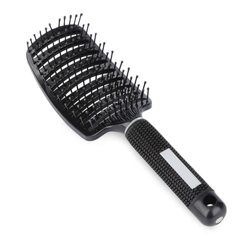 

Gustala Professional Hair Brush Salon Scalp Massage Comb Detangle Paddle Hairbrush Hairdressing Styling Tool