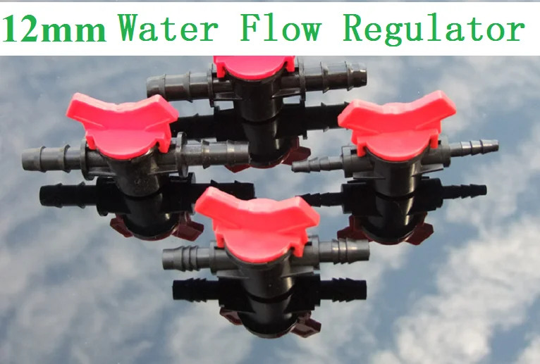 K201B 12MM Diameter Water Flow Regulator Direct Valve Switch Gardening Tools Sell At A Loss USA Belarus Ukraine