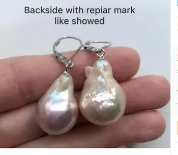 

Hot sale new Style >>>>Baroque Pearl Earrings,Fireball Pearl Earrings,S925 Level Back Earrings