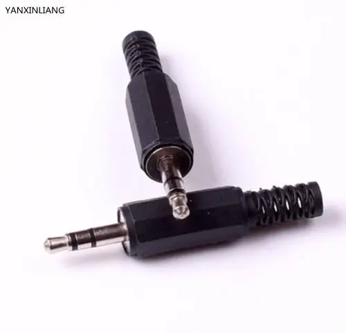 

10PCS 3.5mm Audio Male Soldering Repair Stereo Earphones Jack Plug Connector