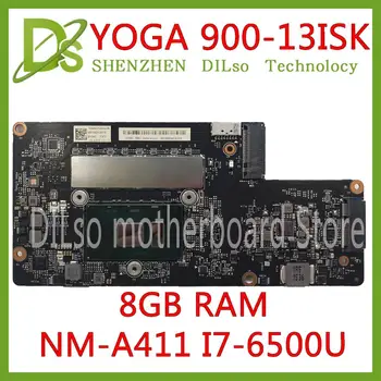 شراءKEFU NM-A411 لينوفو Yoga900-13ISK 900 13isk اللوحة المحمول NM-A411 I7-6500U وحدة المعالجة المركزية 8GB RAM الأصلي Mothebroard