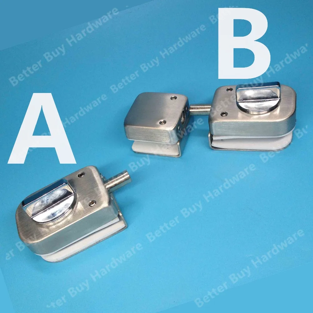 BLS63 Glass door lock bolt,Glass Clamp Lockin Locks from Home