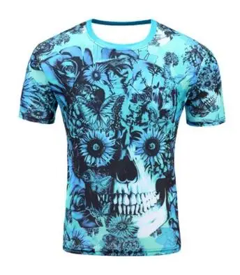 

3d print tshirt tops Five Nights At Freddy's casual short sleeve ER