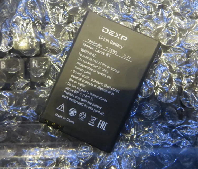

3.8V batteries Rechargeable Li-ion Li-polymer Built-in lithium polymer battery for DEXP battery LARUS B1 battery 1400mah