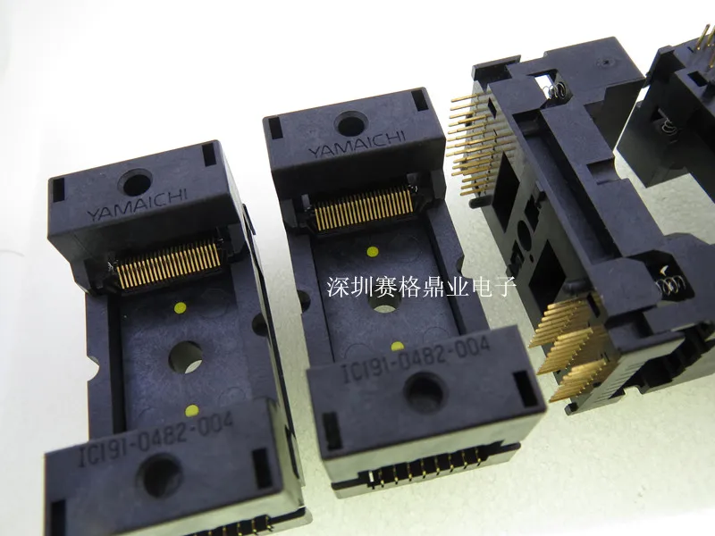 IC191-0482-004 TSOP48 Burn-in Socket gold plating IC testing seat Test test bench |