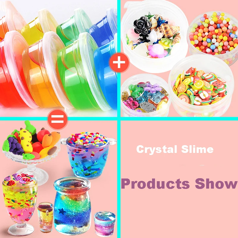 PIP игры прозрачный Лизун полимерный Fimo Пластилин DIY глина свет творческий ручная