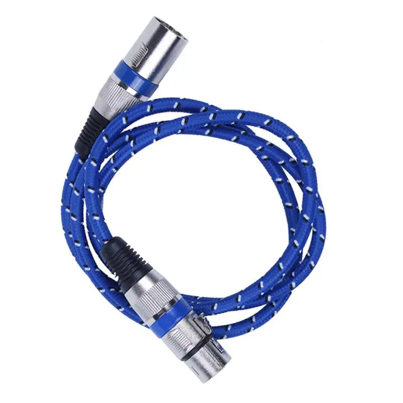 

ABKT-Microphone Audio Connector Pin XLR Female Male Microphone Microphone Cable Extension Audio Cable For Microphone Mixer