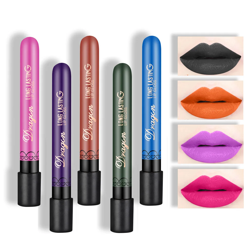 Buy 28 Colors Makeup Liquid Lip Gloss Pencil