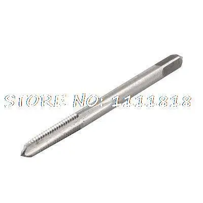 HSS 3 Flute 4mm x 0.5mm Taper and Plug Metric Tap M4 x 0.5mm Pitch Gray photo