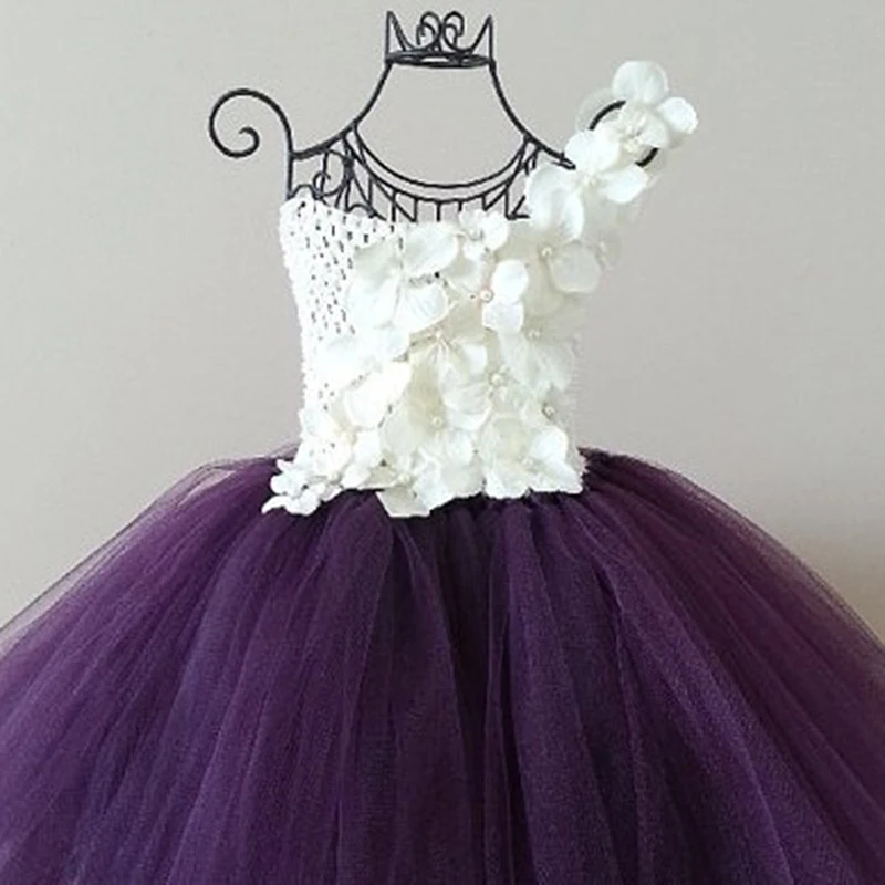 

New Fashion Flower Girl Tutu Dress Birthday Party Wedding Princess Teenage Girls Kid Clothes Children Clothing Kids Tutu Dresses