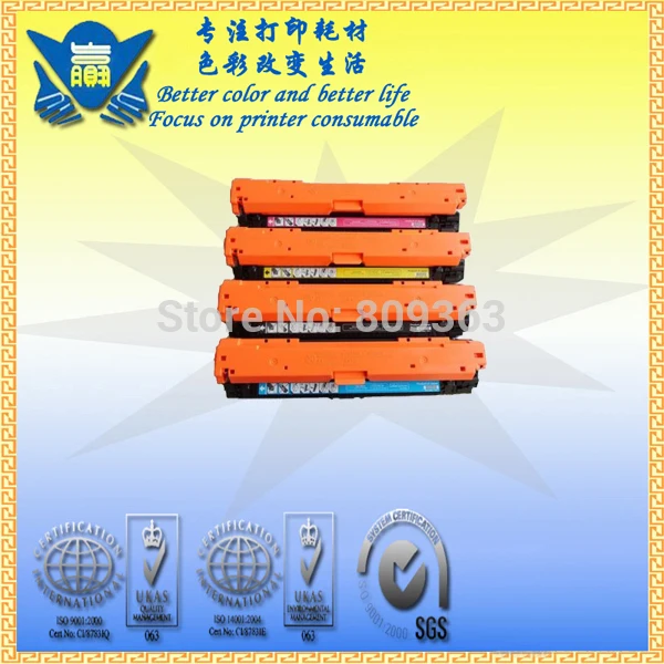 JIANYINGCHEN цветной совместимый тонер-картридж CN707 для HPs COLOR Laserjet 1600 2600 2600N 2605DN 2605DTN (4