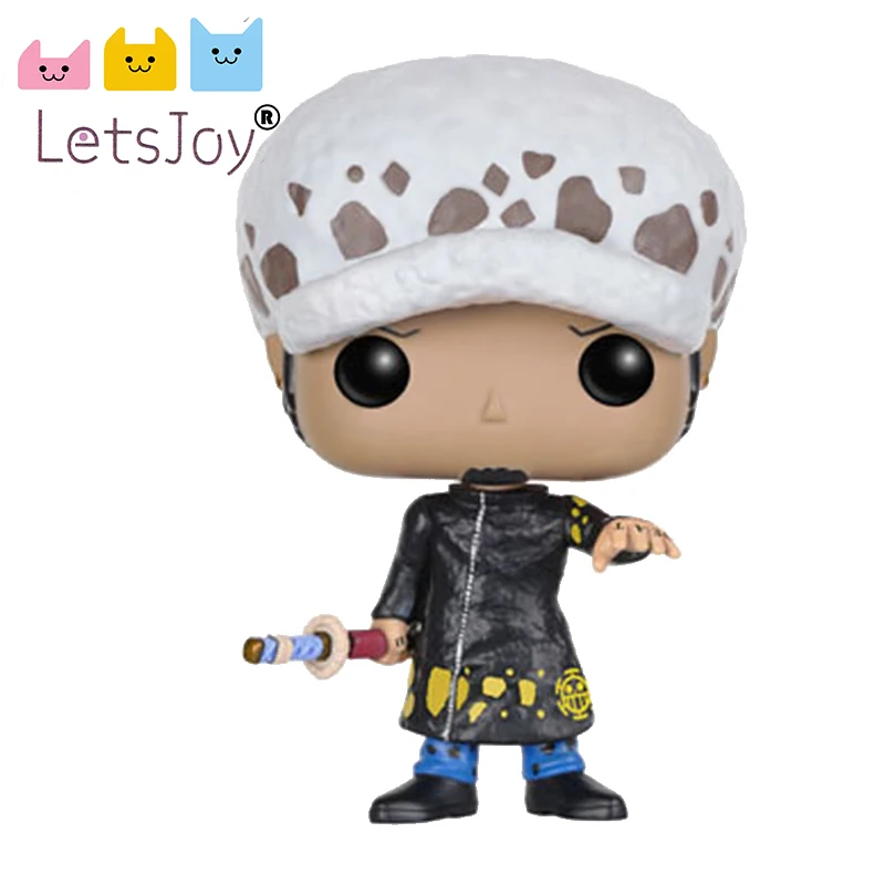 letsjoy pop horse one piece anime luffy On top of the war Chopper Trafalgar Law Ace model hand-done doll High Quality Waterproof