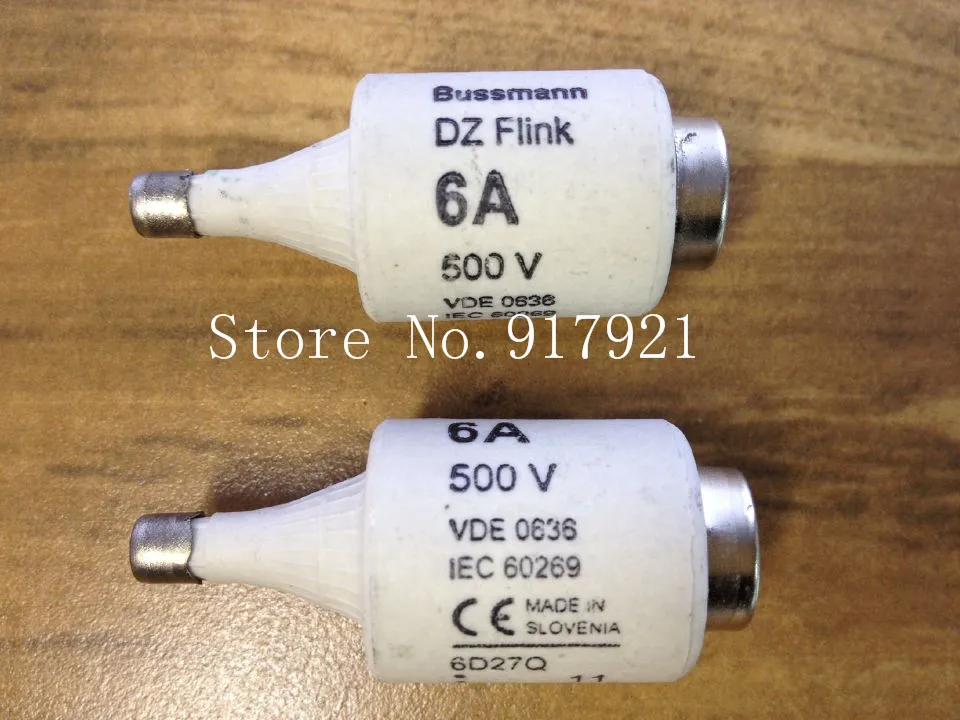 [ZOB] США Bussmann 6D27Q DZ Flink 6A500A VDE0636 предохранитель трубки импорт страховка -- 20