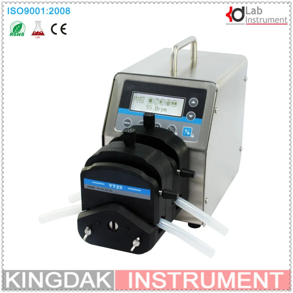 BT100S 1 2 xYT25 heads Multichannel peristaltic pump , large torque