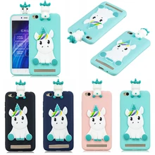 

redmi 5a Case on for Xiaomi Redmi 5A Case Cover for Xiaomi Redmi 4X 4 X Fundas 3D Cartoon Unicorn Soft Silicone Phone Cases
