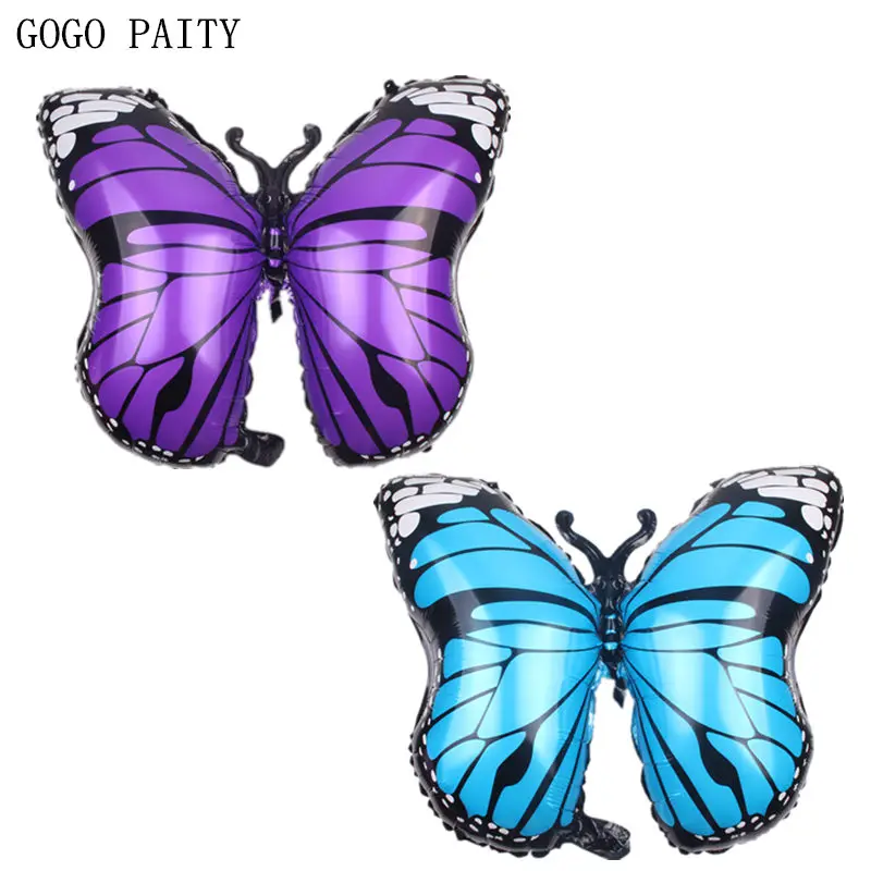 

GOGO PAITY New Butterfly Shaped Aluminum Balloons Wedding Party Decoration Decorative Balloons High Quality